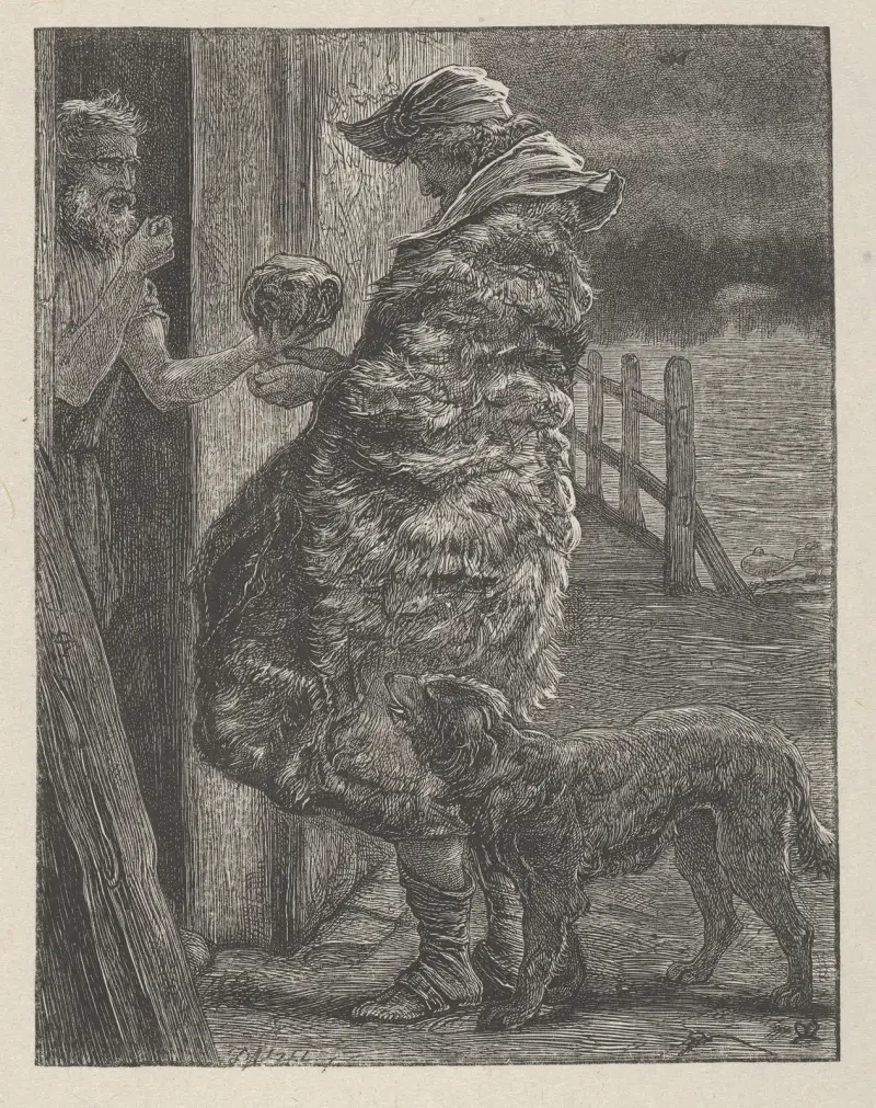 Natrętny przyjaciel, Sir John Everett Millais