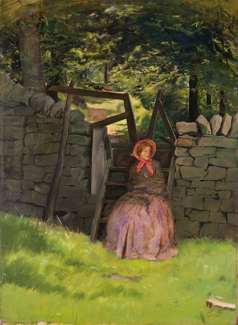 Warten von Sir John Everett Millais