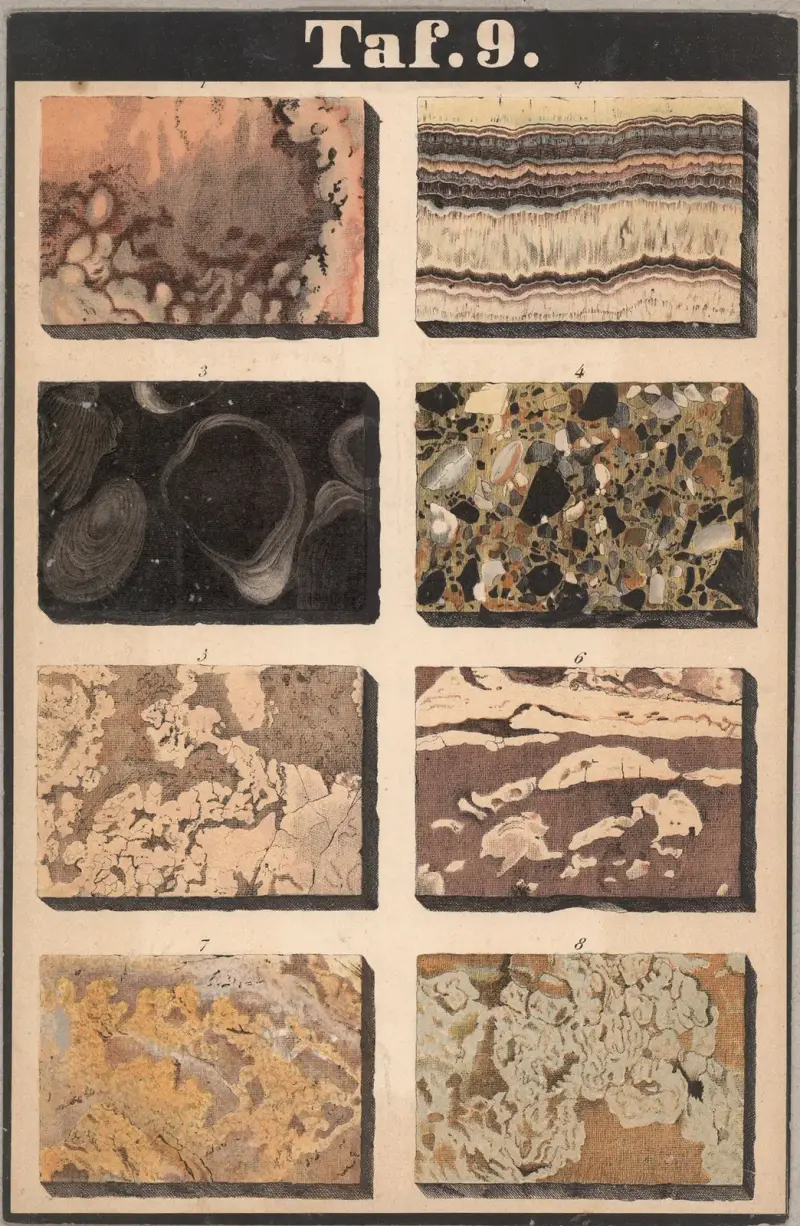 Schreibers mineraler pl. 09 av J.F. Schreiber