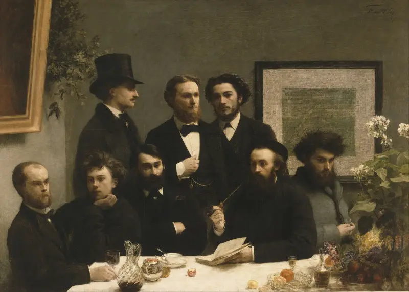 U stolu, Henri Fantin-Latour