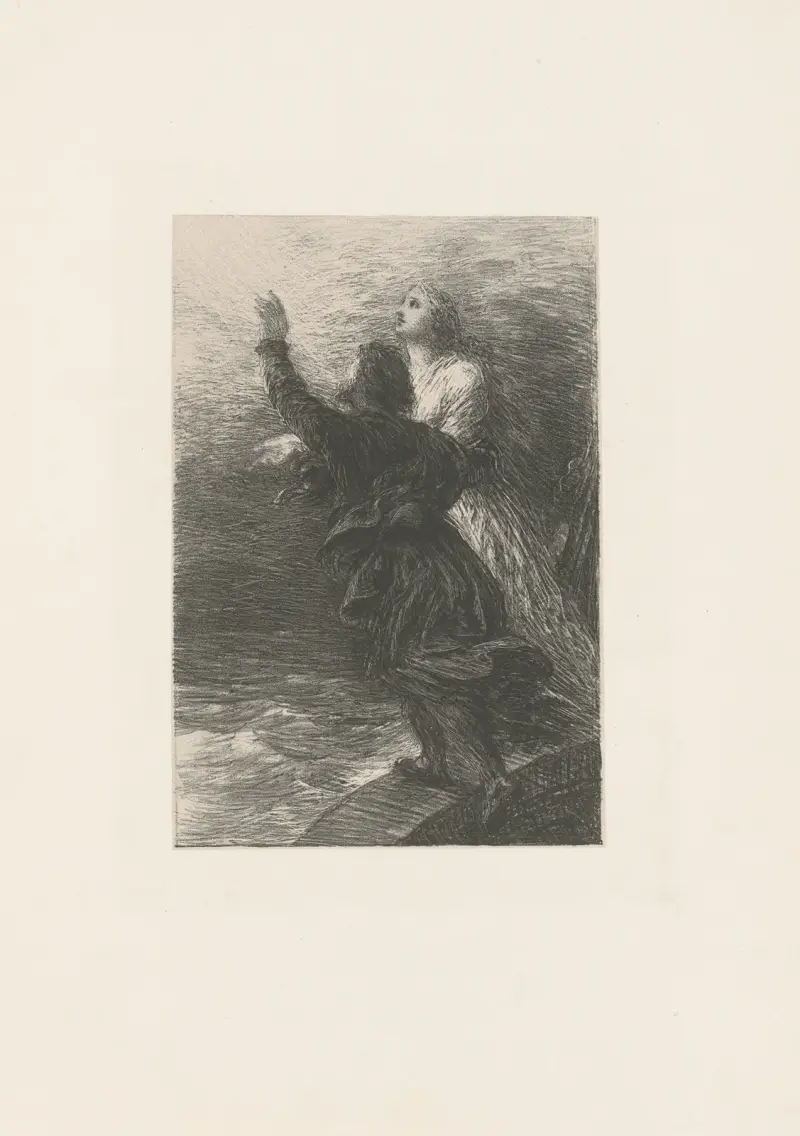 Statek widmo. Akt III, Henri Fantin-Latour