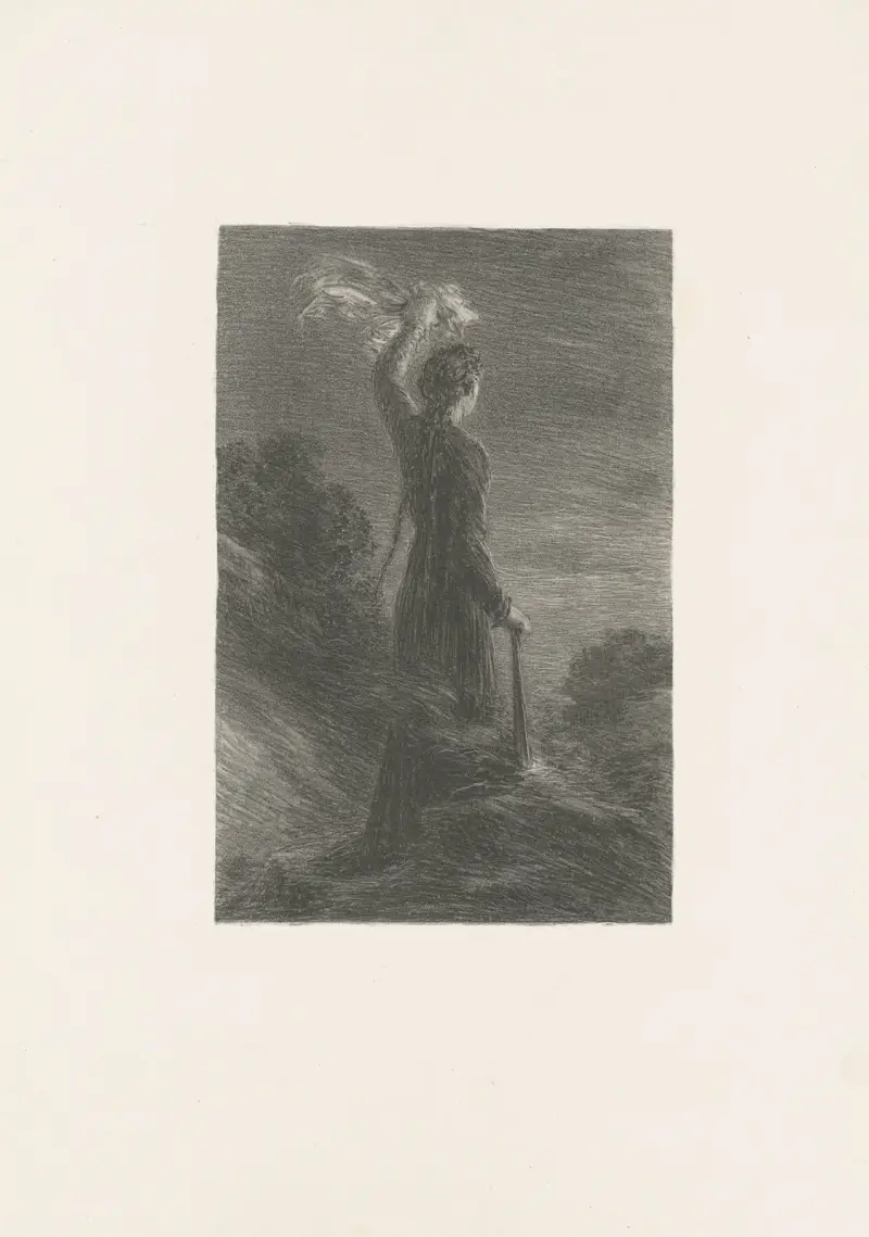Tristan et Iseult. Acte II. Signal dans la nuit av Henri Fantin-Latour