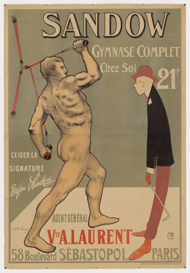 Sandow gymnase complet chez soi av Louis Lucien Faure-Dujarric