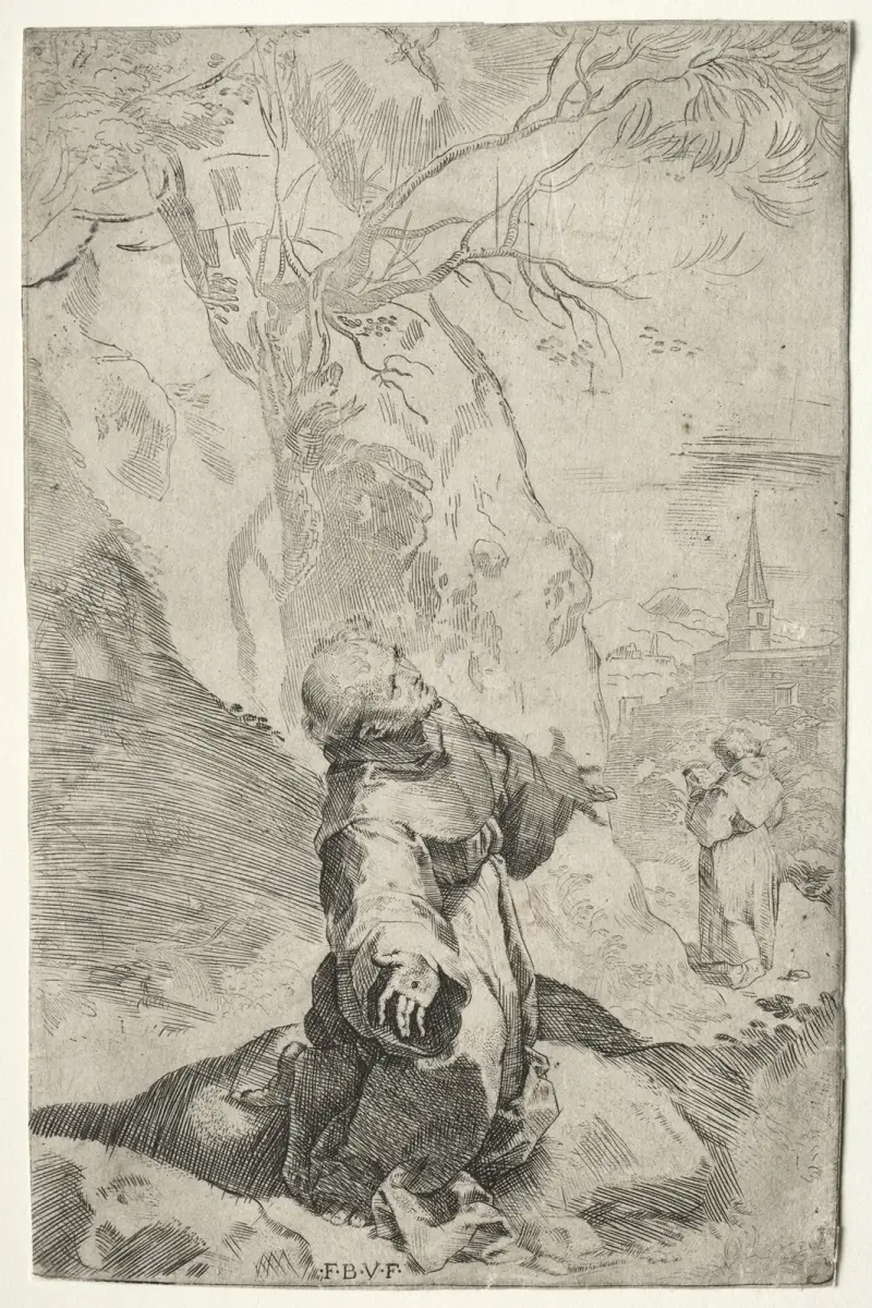 St. Francis Receiving the Stigmata av Federico Barocci