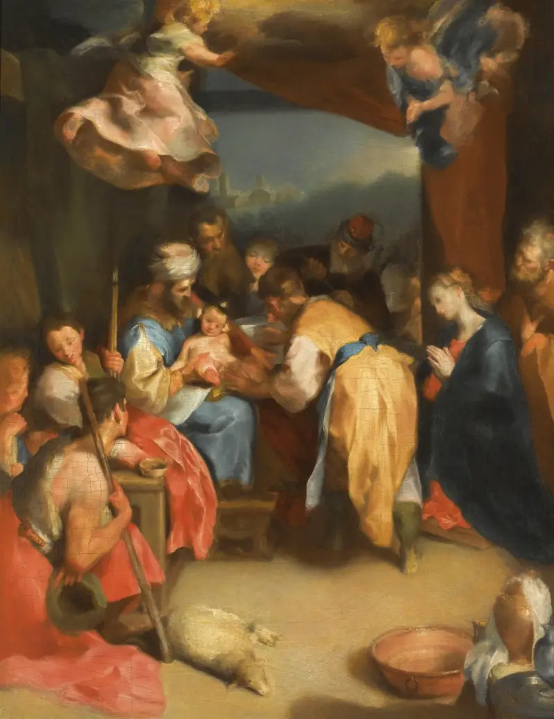 The Circumcision Of Christ av Federico Barocci