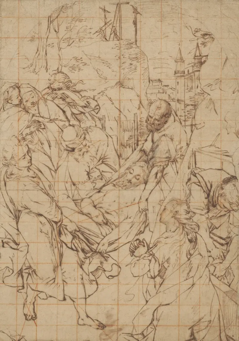 Die Grablegung Christi von Federico Barocci