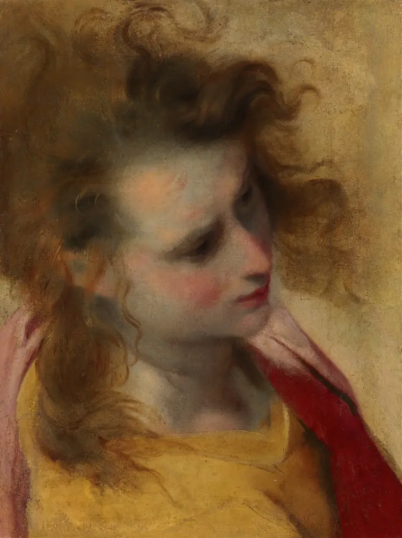 The Head of Saint John the Evangelist av Federico Barocci