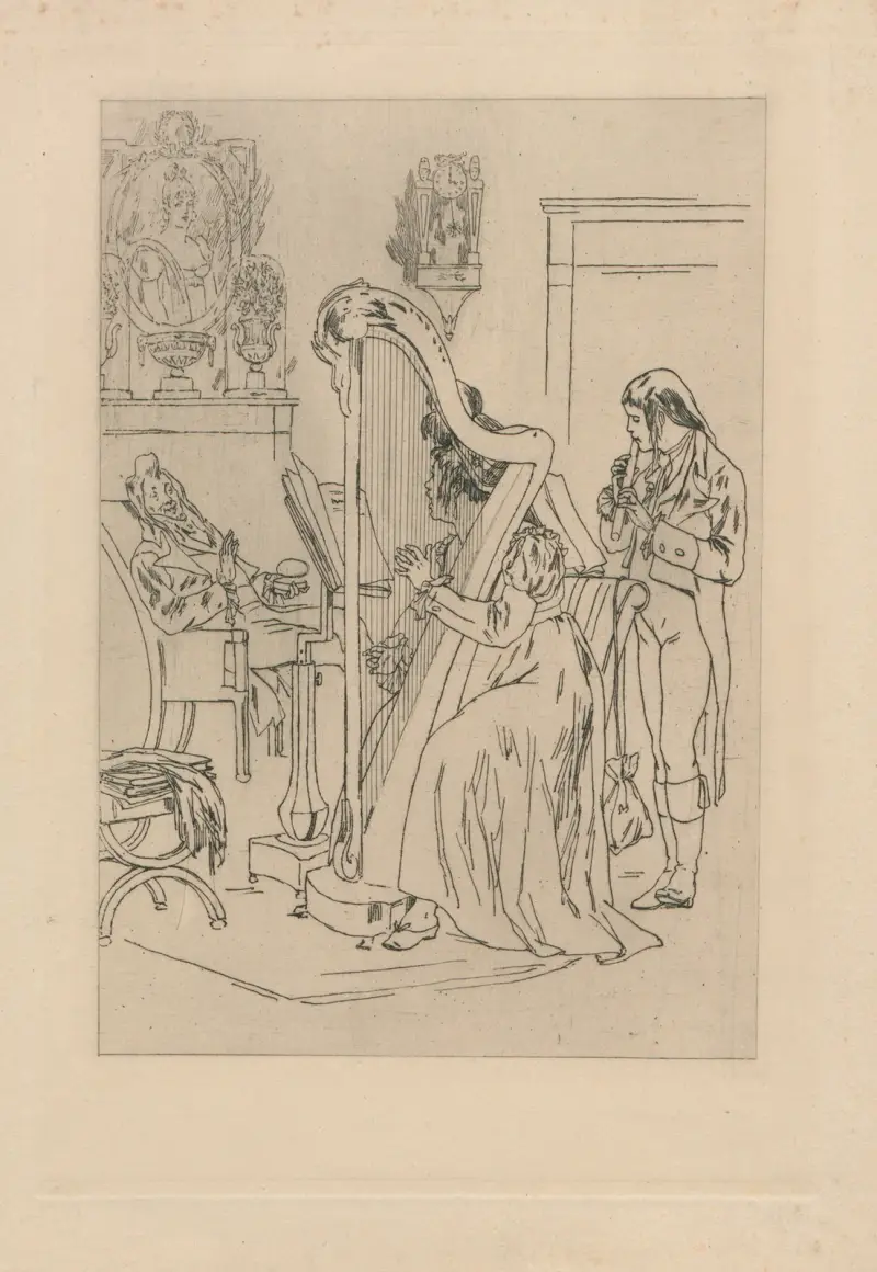 Arietta av Félicien Rops