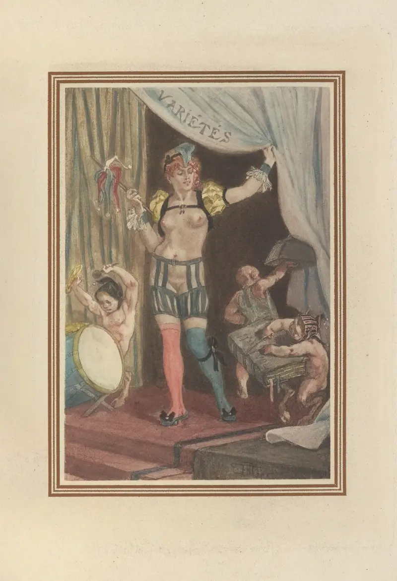 Au pays de Féminies av Félicien Rops