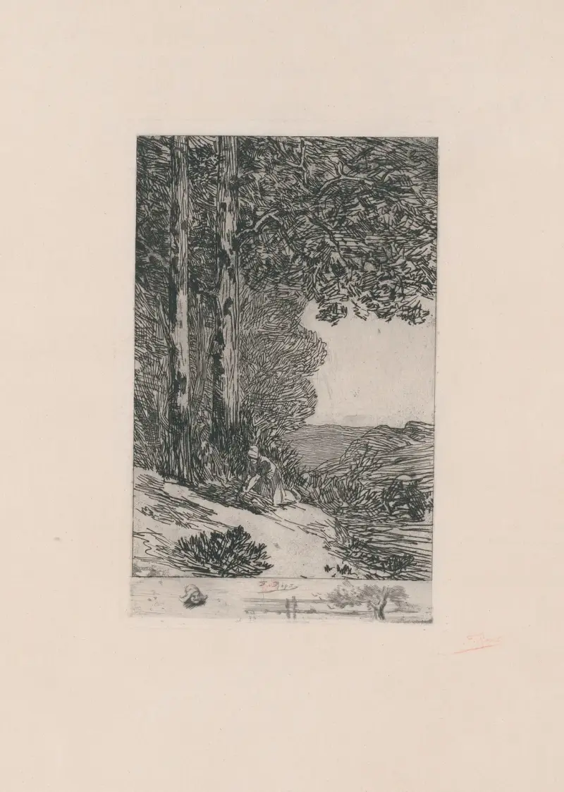 Holzfällerin von Félicien Rops