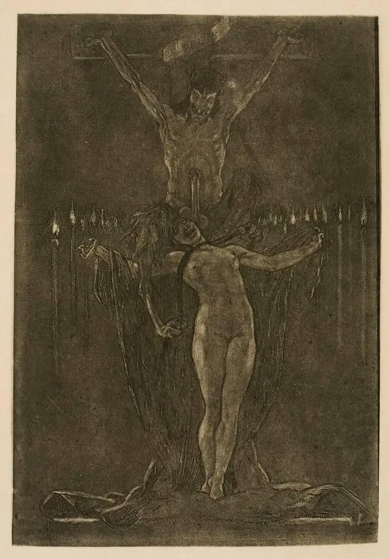 Kalvariebacken av Félicien Rops