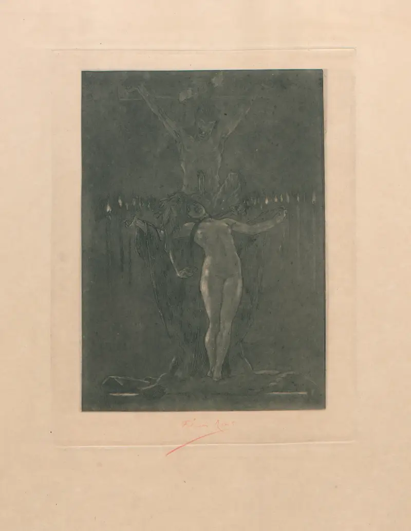 Kalvariet av Félicien Rops