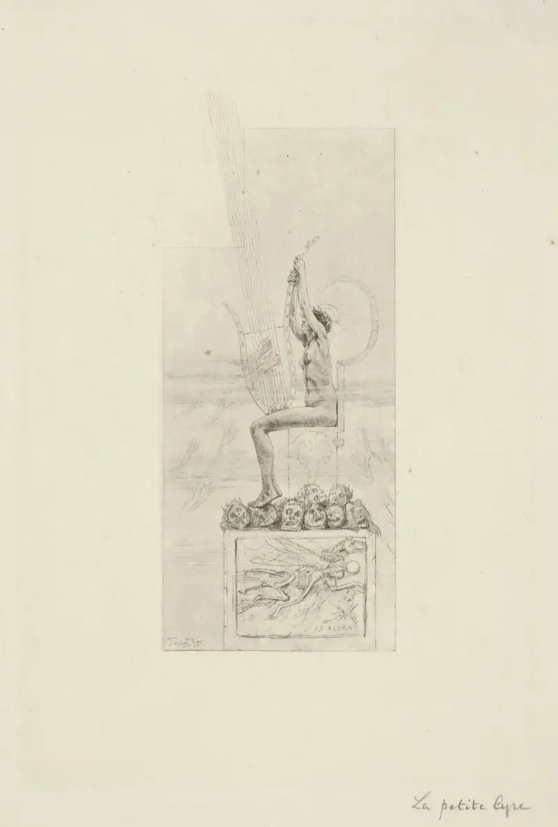 Liljorna av Félicien Rops