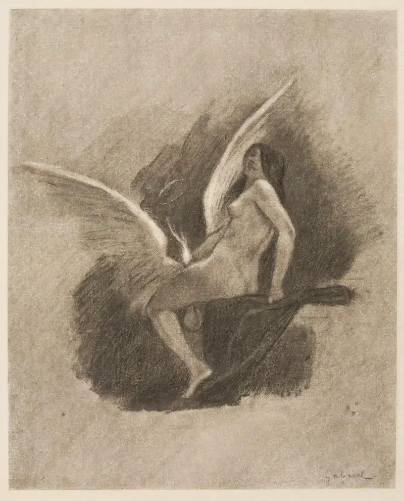 Gabriel av Félicien Rops