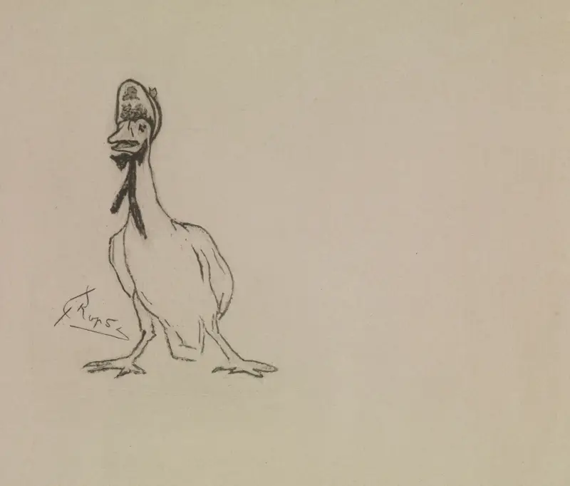 Gås av Félicien Rops