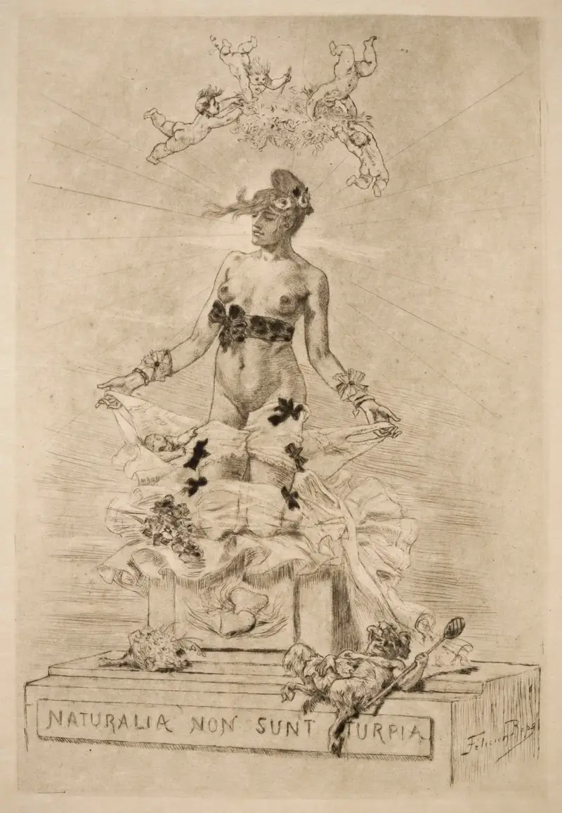 Holocaust av Félicien Rops