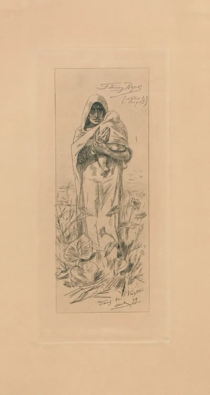 I dikten av Félicien Rops
