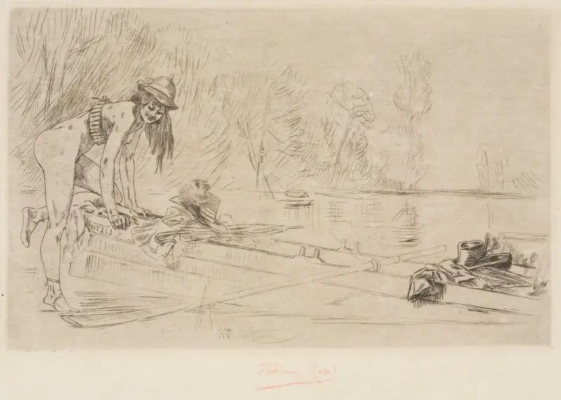 Juli av Félicien Rops