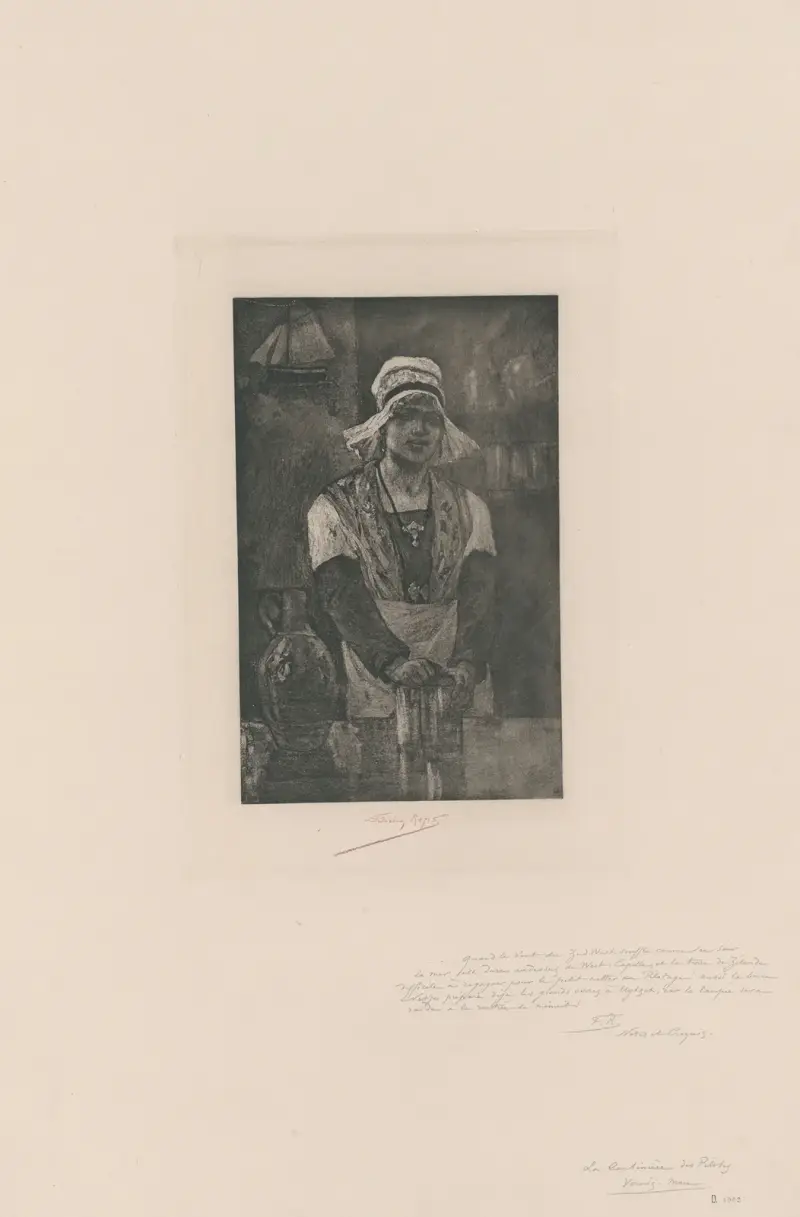 La cantinière du pilotage av Félicien Rops