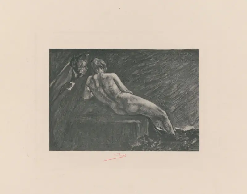 Djävulens budbärerska av Félicien Rops