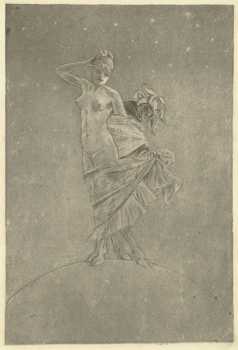 La prostitution et la folie dominent le monde av Félicien Rops