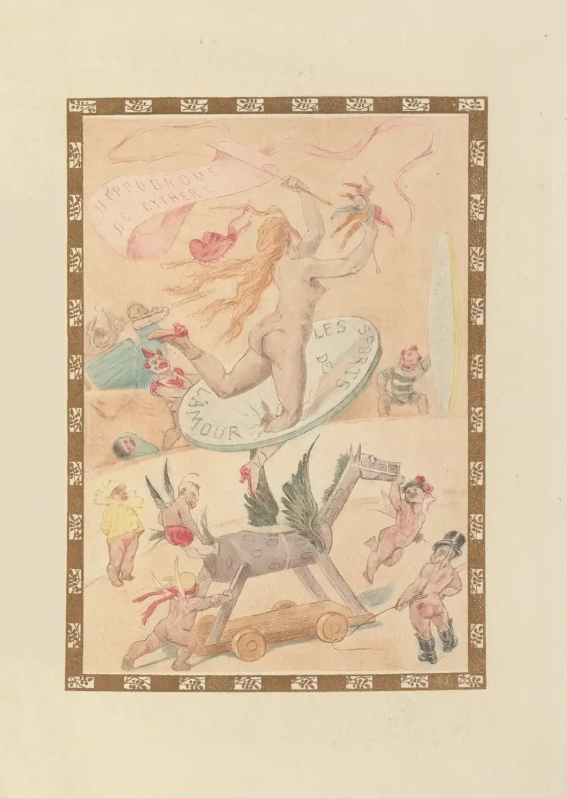 L’Amour comme un Sports av Félicien Rops