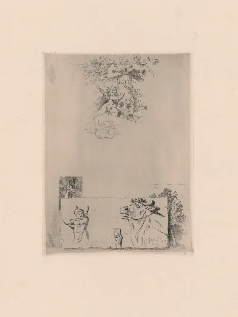 Le pot au lait av Félicien Rops