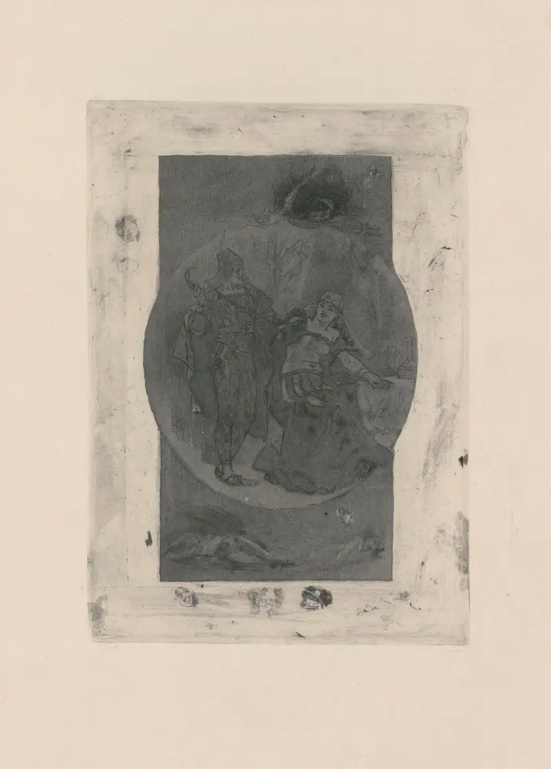 Romans nocy, Félicien Rops