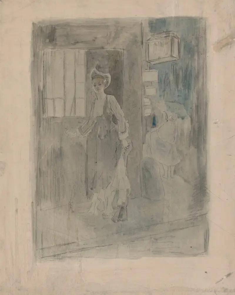 Le Rydeak. av Félicien Rops