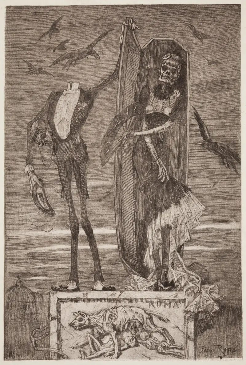 Det högsta lasten av Félicien Rops