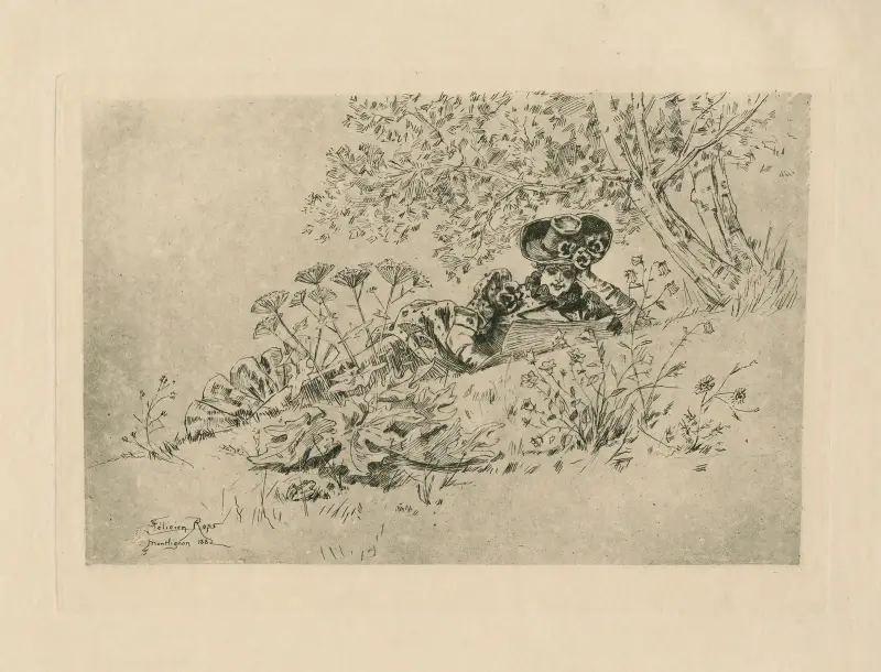 Lente av Félicien Rops