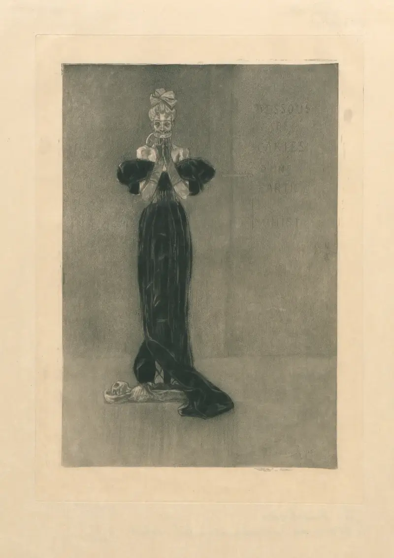 Korten i en whistparti av Félicien Rops