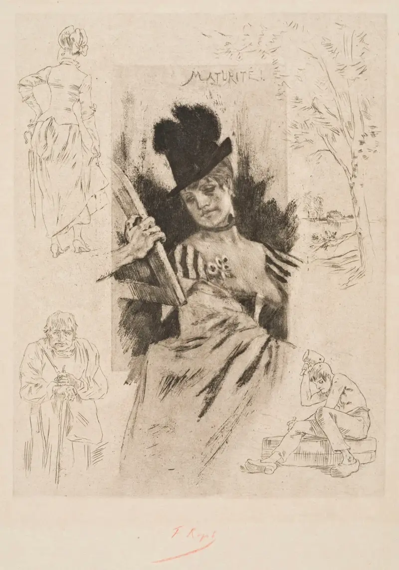 Mognad av Félicien Rops