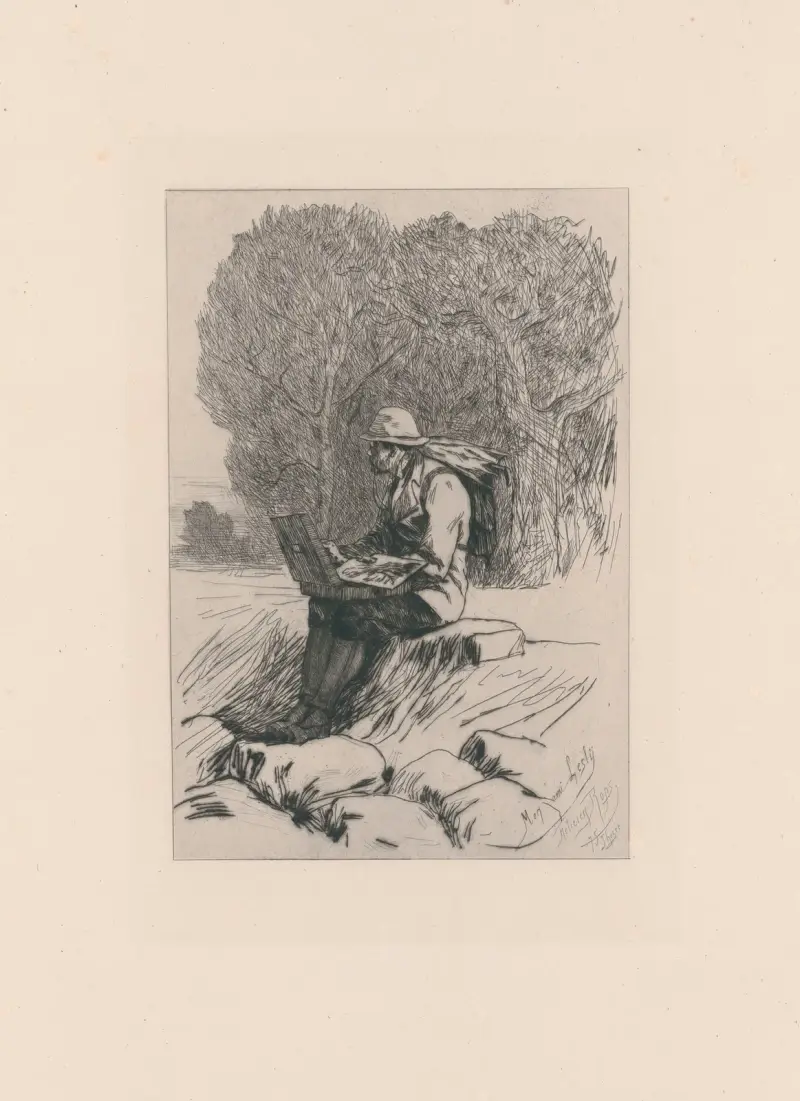 Mon ami Lesly av Félicien Rops