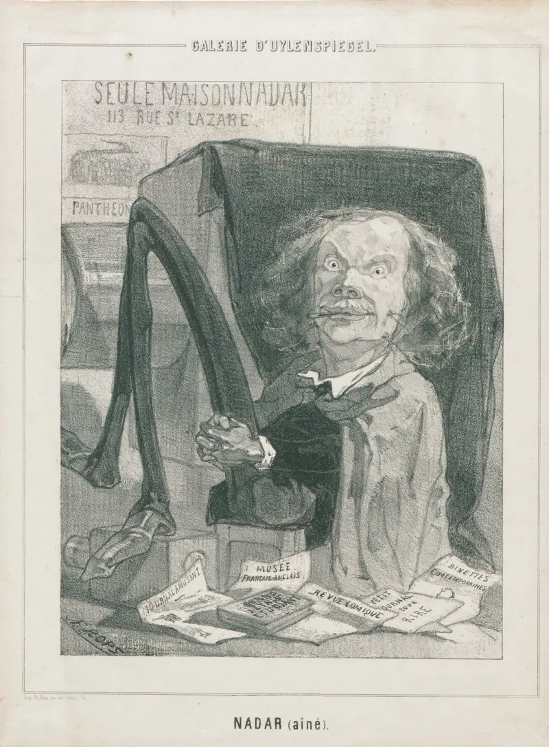 Nadar senior av Félicien Rops