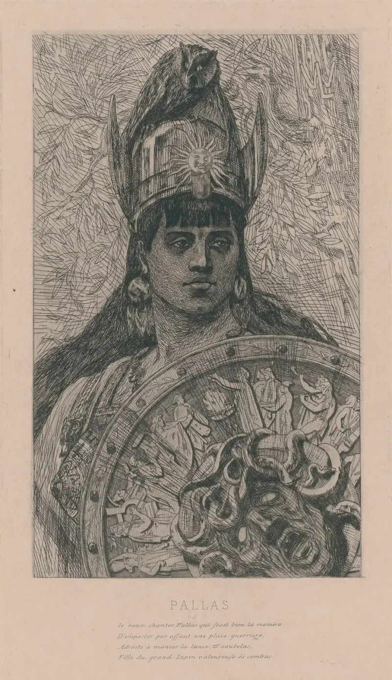 Pallas av Félicien Rops