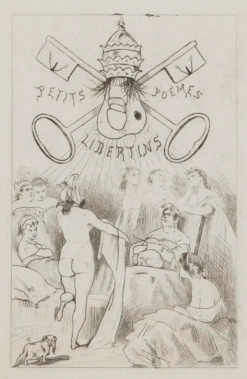 Petits poèmes libertins av Félicien Rops