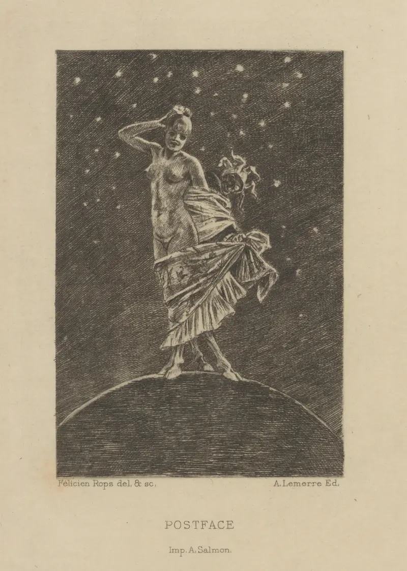 Postface. La femme et la folie dominent le monde I av Félicien Rops