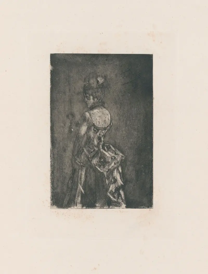Första steget av Félicien Rops