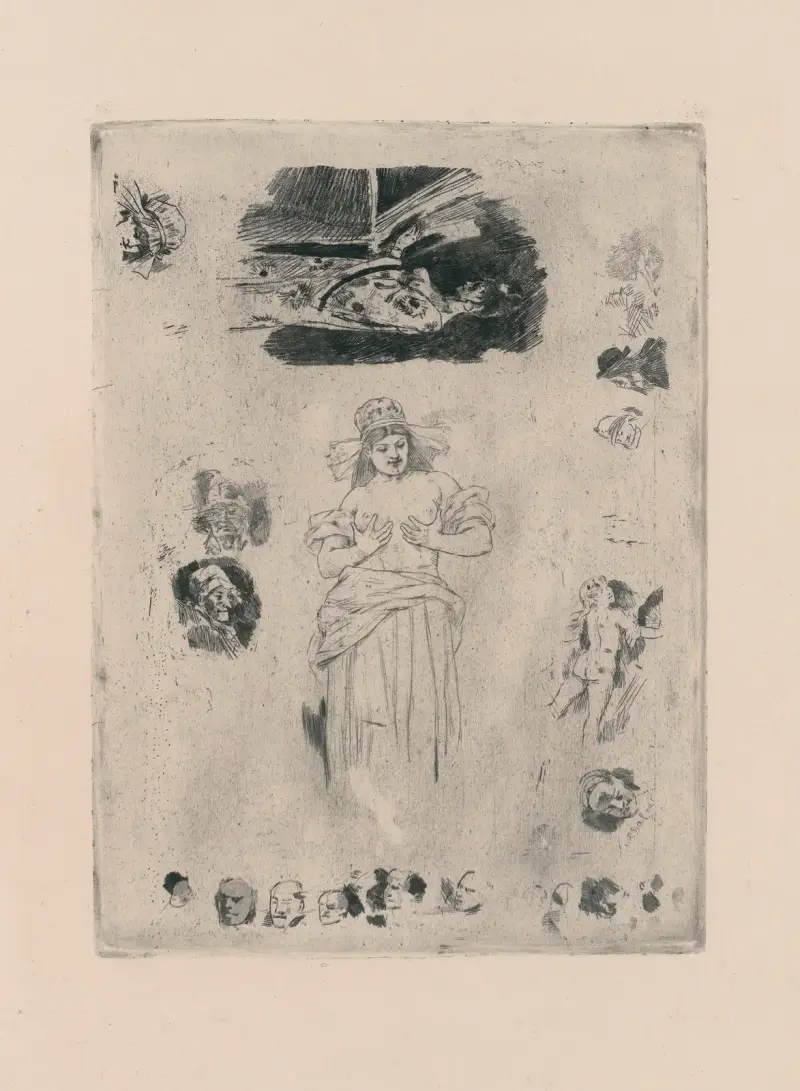 Satisfaction av Félicien Rops