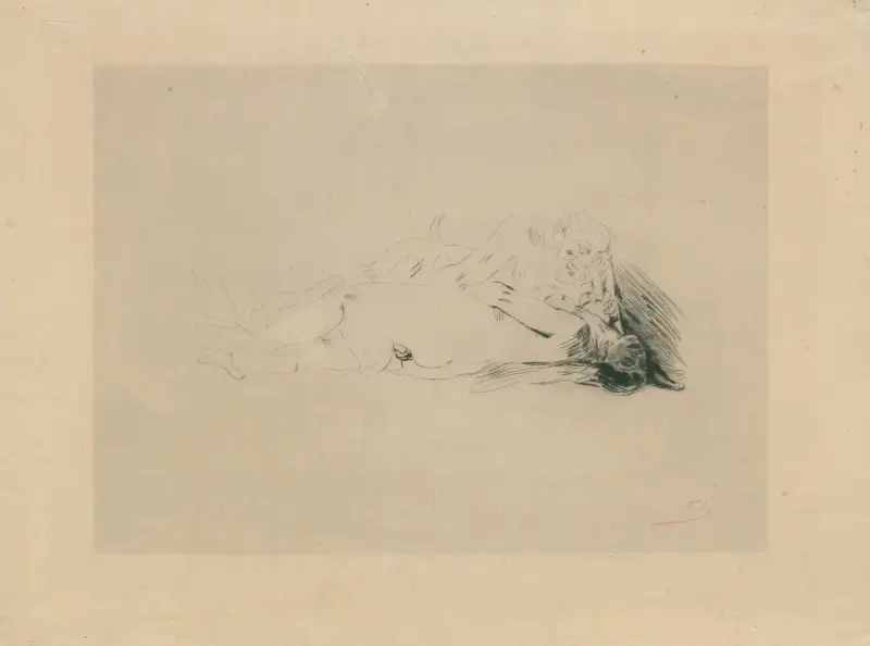 Satyriasis av Félicien Rops