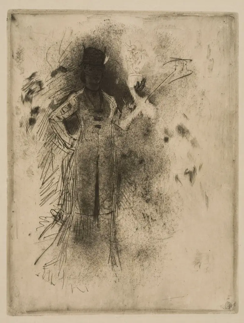 Senile Love av Félicien Rops