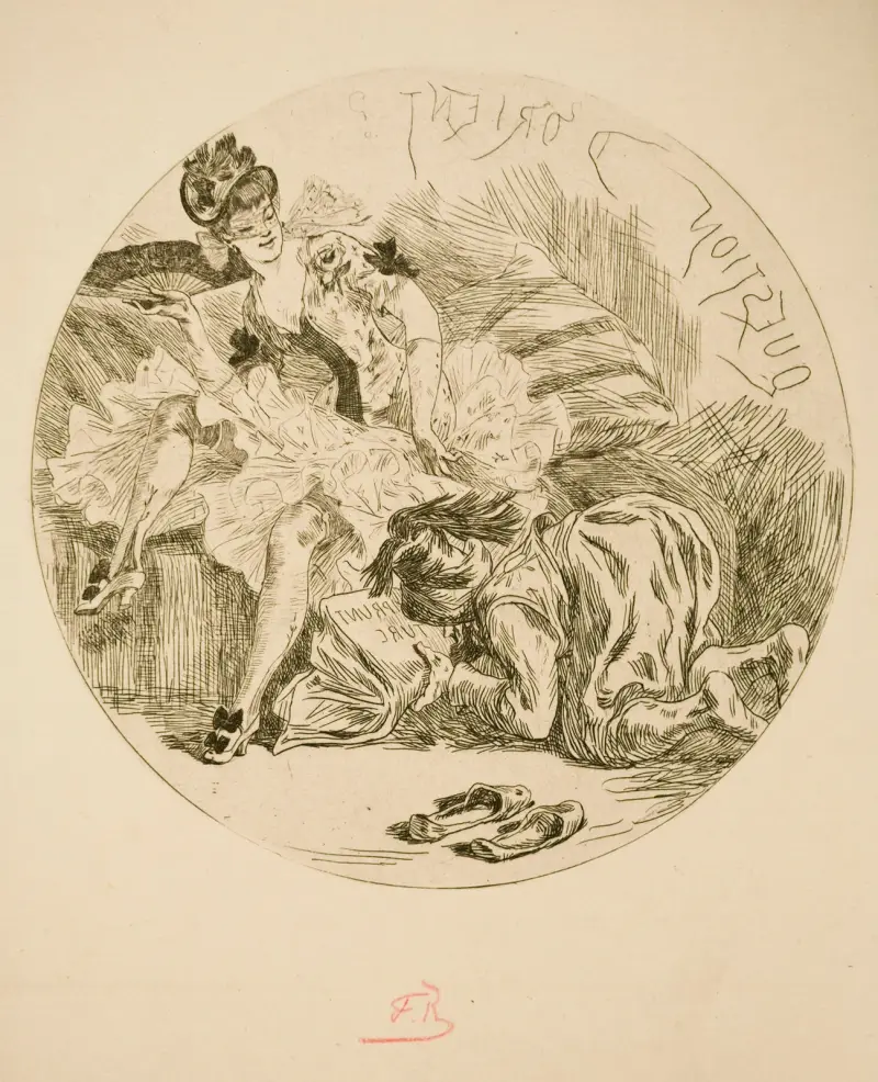 The Big Oriental Issue av Félicien Rops