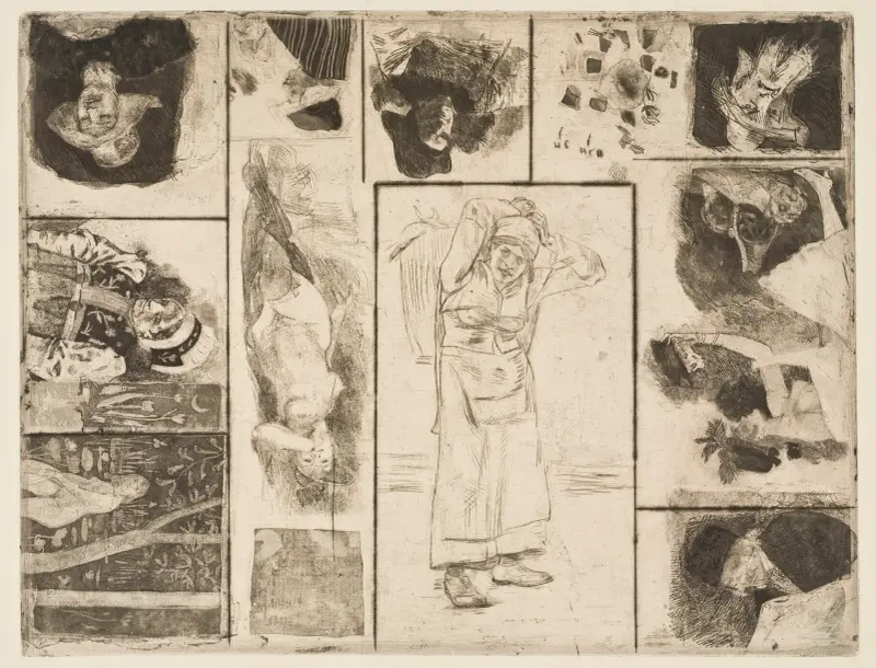 Fiskbäraren av Félicien Rops