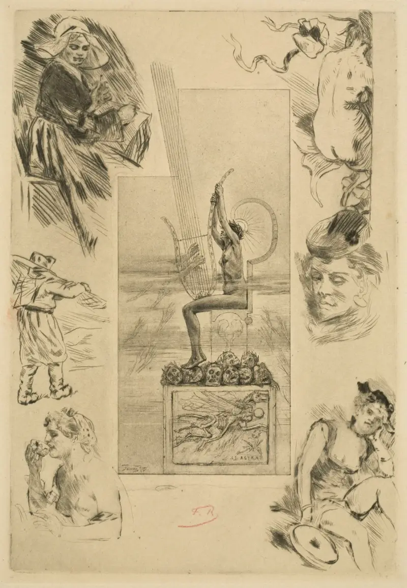 Lyran av Félicien Rops