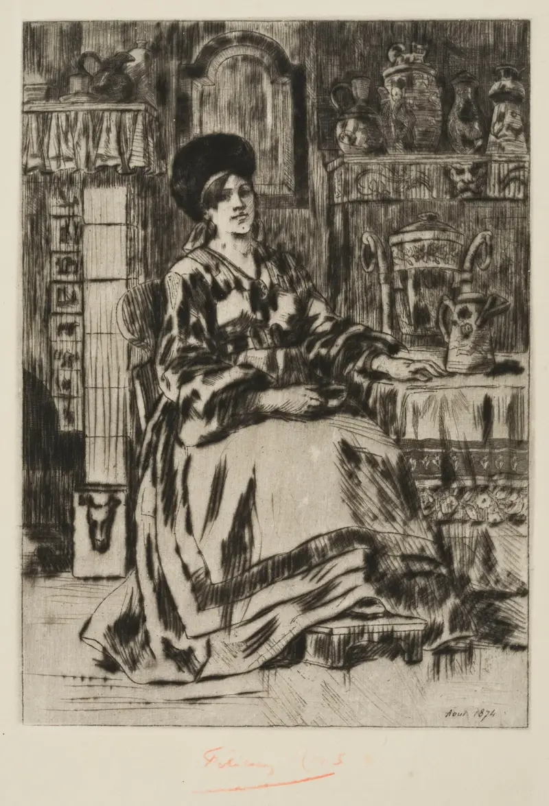 Den norska kvinnan av Félicien Rops