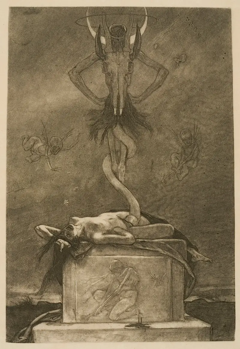 Offret av Félicien Rops