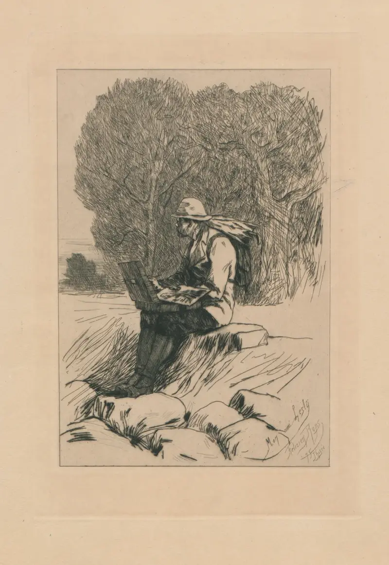 William Lesby av Félicien Rops
