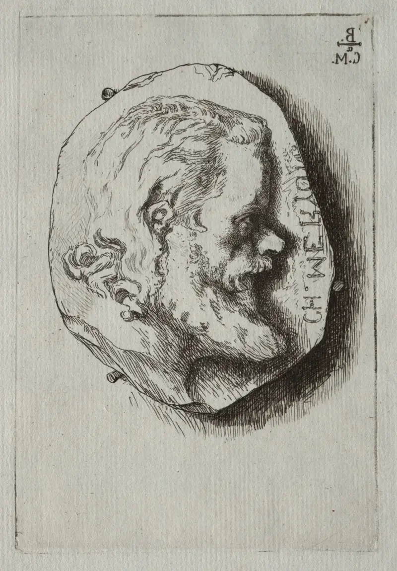 Charles Meryon av Félix Bracquemond