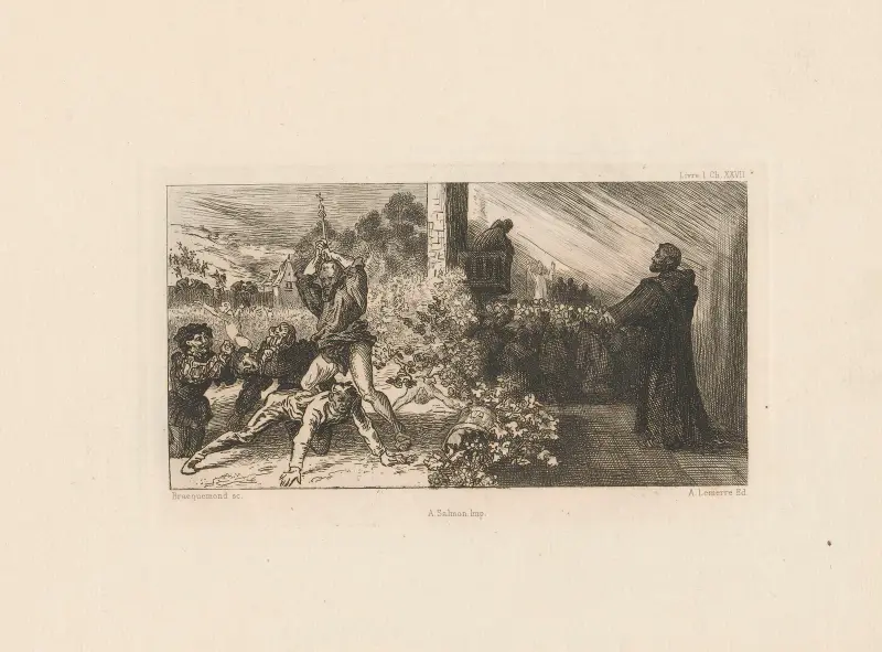Jean des Entommeures av Félix Bracquemond